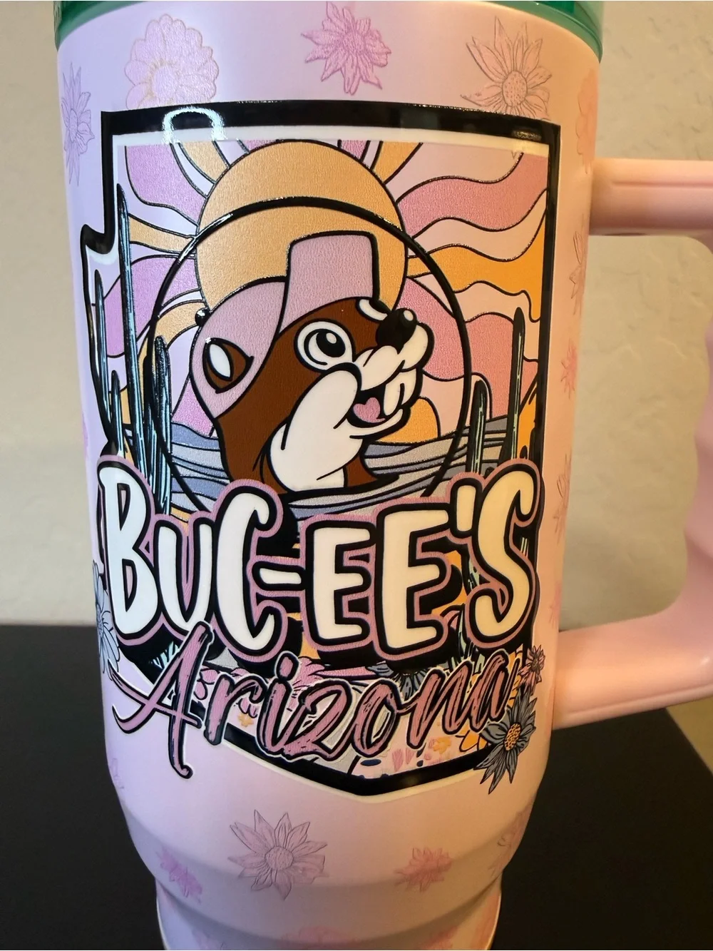 Buc-ee's Official Arizona Pink Travel Mug by Yukon Outfitters 40oz NEW